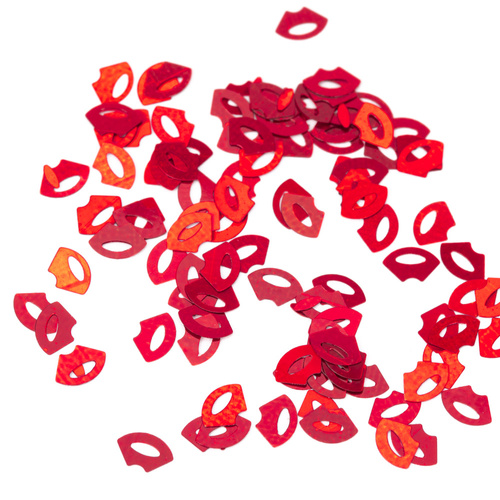 Ozdoba do paznokci czerwone usta Molly Nails 2g