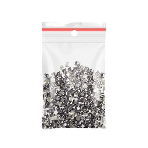 ShinePins gładkie ćwieki błyskotki ozdoby do paznokci kwadratowe large NTN Premium Nr 14 5g