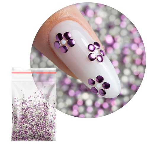 ShinePins gładkie ćwieki błyskotki ozdoby do paznokci mini NTN Premium Nr 13 5g