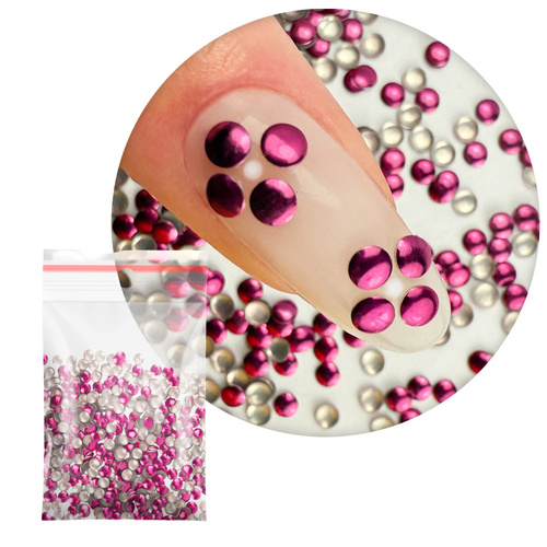 ShinePins gładkie ćwieki błyskotki ozdoby do paznokci large NTN Premium Nr 9 5g