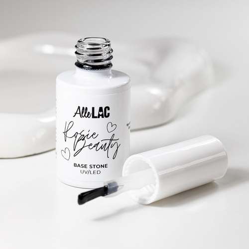 Uniwersalna baza pod manicure hybrydowy i żelowy Base Stone AlleLac x Rosie Beauty 6g
