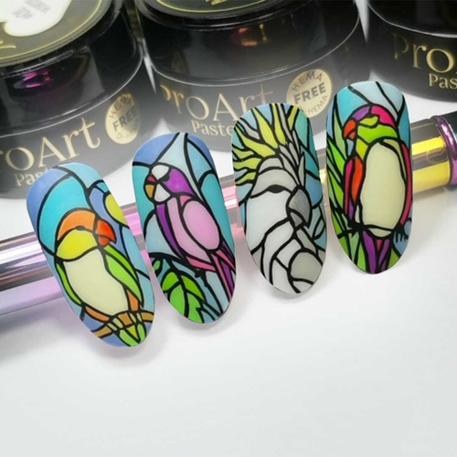 Pasta do zdobień ProArt Paste Molly Nails Light Yellow HEMA/Di-HEMA Free 5g Nr 7