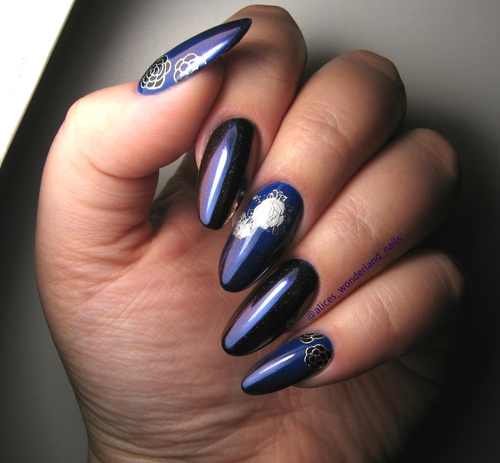 Pyłek do paznokci Efekt pawiego oka Allepaznokcie 0,3 g Nr 05