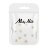 Ozdoby do paznokci kwiatki perłowe 3D Molly Nails Nr 3 10 szt