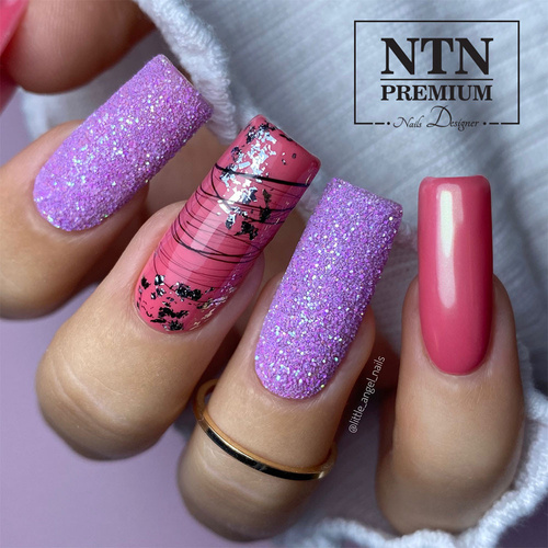 Pyłek do paznokci metaliczne Płatki Alu Allepaznokcie ponętne srebro 0,2 g Nr 1