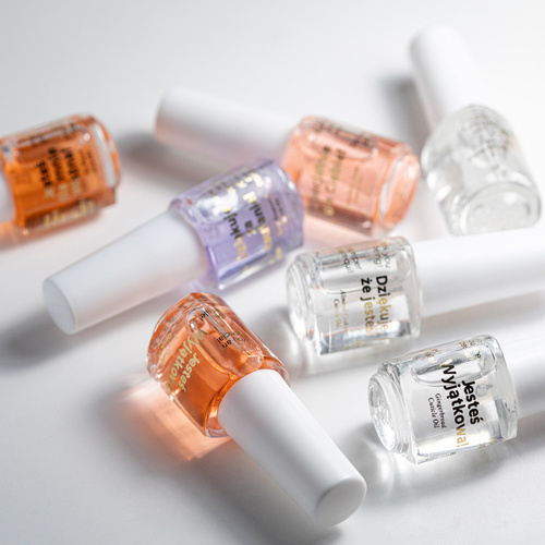 100szt Oliwka okazjonalna do skórek i paznokci o zapachu Juicy Orange z krówkami w ozdobnym woreczku 5ml