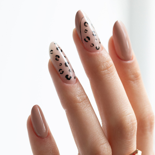 Żel do zdobień Artistic Gel paint gel ombre ornamenty Allepaznokcie Dark Beige HEMA /Di-HEMA free 5g Nr 28