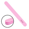 Pilnik polerka do paznokci prosty gradacja 180/240 jasno różowy
