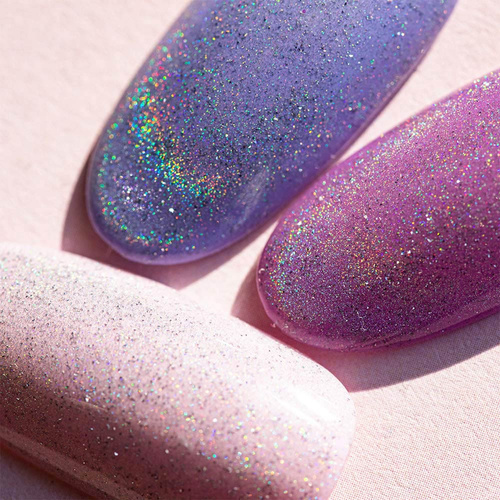 Lakier hybrydowy Molly Nails Flashing Holo in Bottle 8g