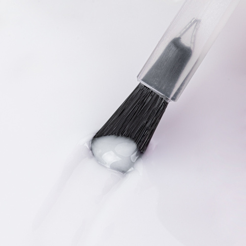 Żel budujący w butelce z pędzelkiem Gel in Bottle Molly Nails Pro Salon White Whisper HEMA/Di-HEMA Free 15g