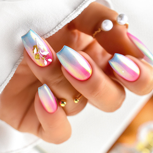 Pyłek do paznokci Aurora Mirror Allepaznokcie Intensive 0,3 g Nr 5