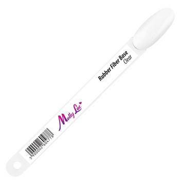 Wzornik patyczek MollyLac Rubber Fiber Base Clear