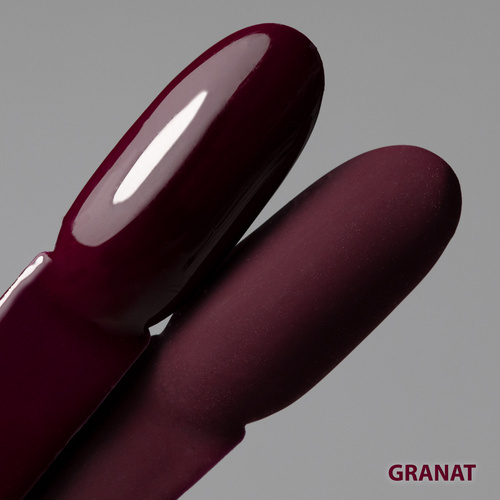 20+1gratis Lakier hybrydowy LED/UV Gel Polish Molly Nails by Ewelina Staszak Talizman T12 Granat HEMA/Di-HEMA Free 7g