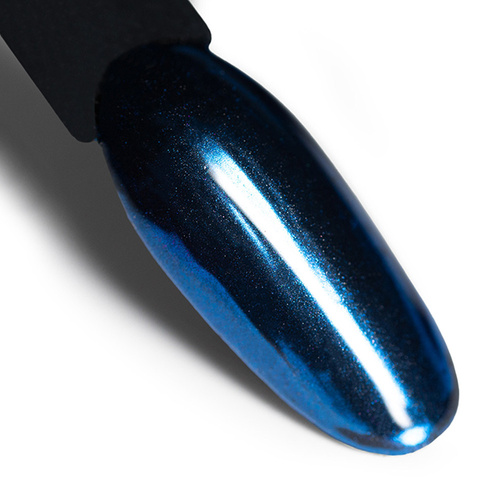 Pyłek lustrzany efekt do zdobień paznokci Glass Effect AlleLac Blue Nr 8