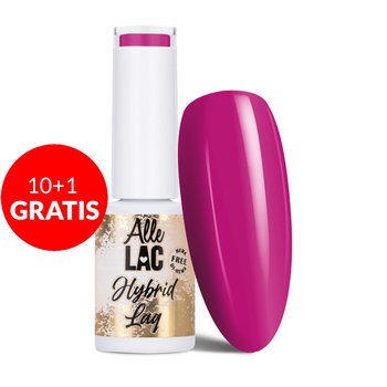 10+1gratis Lakier hybrydowy nasycona pigmentacja AlleLac Limited Edition HEMA/Di-HEMA Free 5g Nr 212