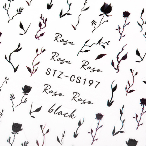 Naklejki samoprzylepne do paznokci STZ-CS197