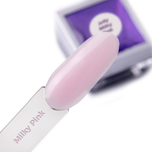 Żel budujący gęsty Jelly Milky Pink Allepaznokcie 15g