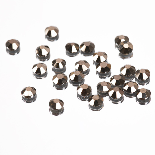 Cyrkonie do paznokci szklane SS10 Black diamond ok.50 szt.