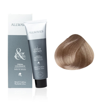 Farba do włosów Allwaves Cream Color wyjątkowy blond różowawy 1007 100 ml