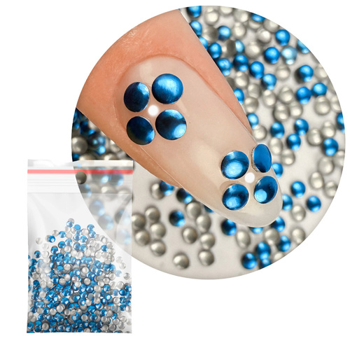 ShinePins gładkie ćwieki błyskotki ozdoby do paznokci large NTN Premium Nr 13 5g