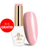 5+1gratis Lakier hybrydowy LED/UV Gel Polish Cherie Nr 428 Madame French Molly Nails HEMA/Di-HEMA Free 8g