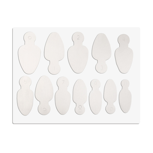 Combo system dual form silikonowe formy do frencha MollyLac owal 12 szt