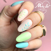 Lakier hybrydowy MollyLac Fancy Fashion Mint Coctail 10g Nr 337