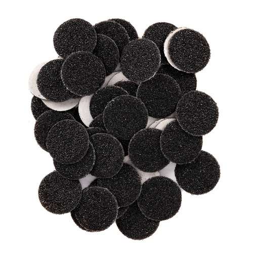 Nakładki ścierne tarcze wymienne 80 grit do PodoDisk rozmiar S 15 mm 50 szt