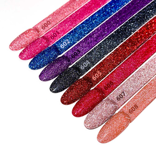 Lakier hybrydowy Molly Nails Duo Flashing Lights Paradox HEMA/Di-HEMA Free 8g Nr 603