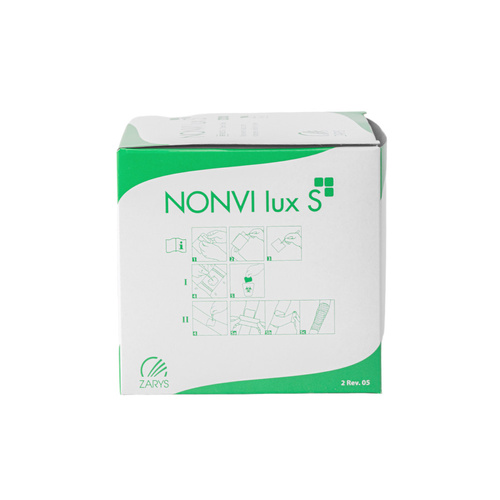 Kompresy jałowe włókninowe gaziki tamponada podologiczna wrastające paznokcie 7,5x7,5cm 30g 75szt