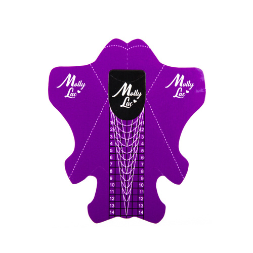 Szablony formy do paznokci Stiletto Long Szpic MollyLac 500 szt