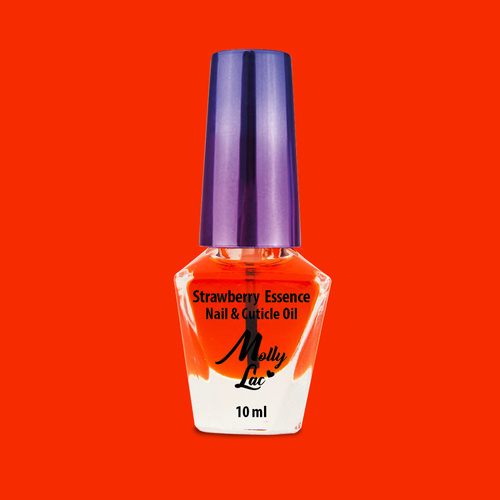 Oliwka do skórek i paznokci Strawberry Essence MollyLac 10 ml