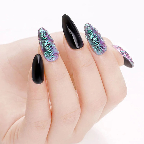 Silikonowe formy do zdobień pod Powder Gel (model 2)