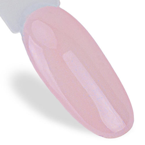 5+1gratis Lakier hybrydowy MollyLac Wedding Yes, I Do Transparent glitter pink 10g Nr 23