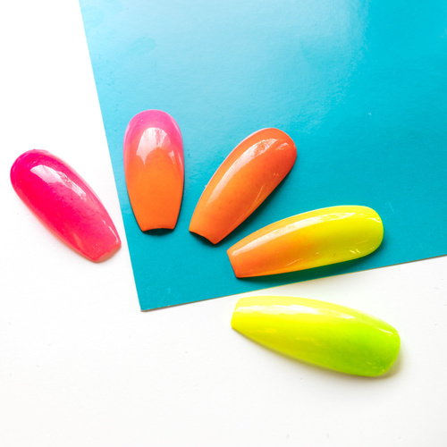 Żel do zdobień Artistic Gel paint gel ombre ornamenty Allepaznokcie Art Shocking Red HEMA /Di-HEMA free 5g Nr 22