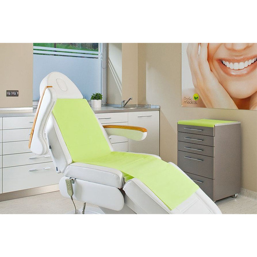 Jednorazowy podkład medyczny serweta bibułowo foliowa Pratical Comfort (50x32cm) szary