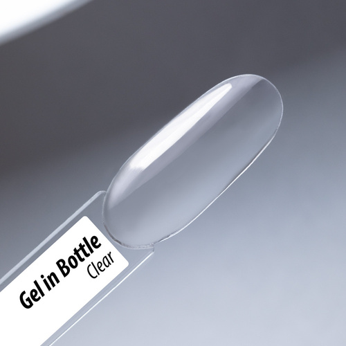 10+1gratis Żel budujący w butelce z pędzelkiem Gel in Bottle Molly Nails Pro Salon Clear HEMA/Di-HEMA Free 15g
