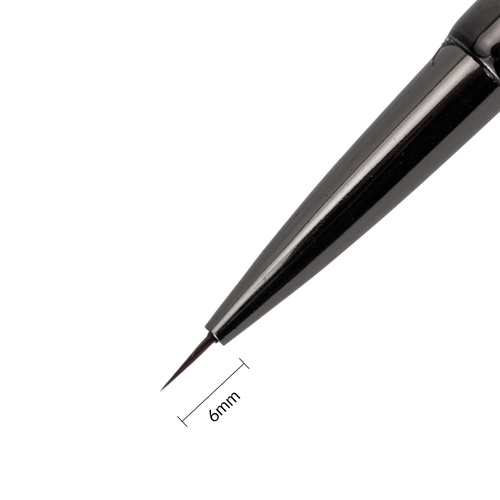 Pędzelek do zdobień 6mm AlleLac metalowy