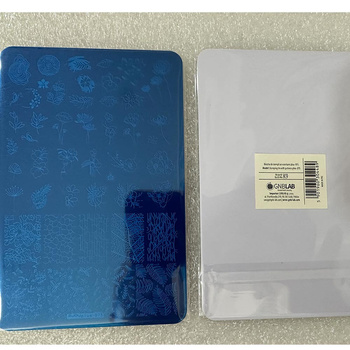 Blaszka ze wzorkami do stempli plus-075