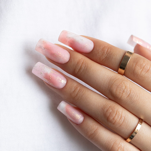 Żel budujący z tiksotropią Molly Nails One Drop Tixology Hot Latte 15g