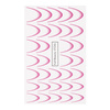 Gradientowe naklejki wodne na paznokcie/ French/ Ombre/Francuska linia uśmiechu 33szt różowe STZ41