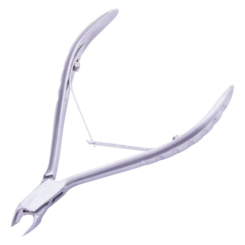 Cążki do skórek profesjonalne Lexwo srebrne 138-5 mm