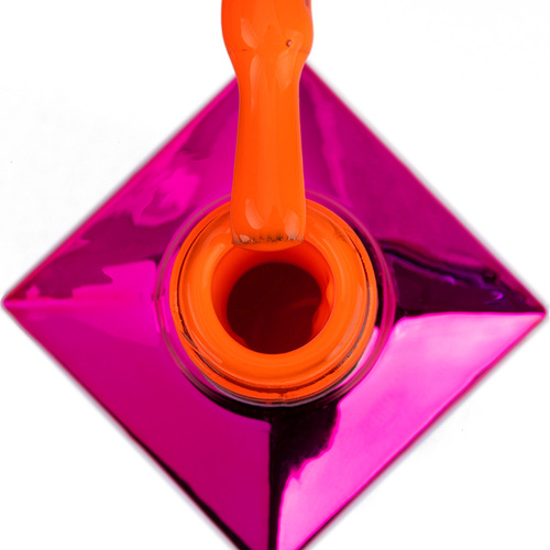 Lakier hybrydowy MollyLac Bubble Tea Passion Fruit Neon 10g Nr 131