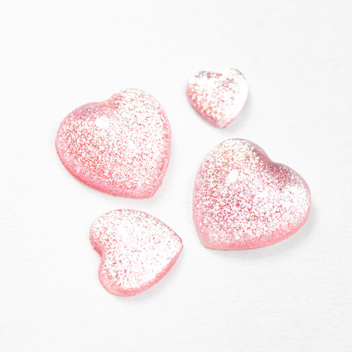 Ozdoba do paznokci serca 3D Molly Nails Nr 3 40szt