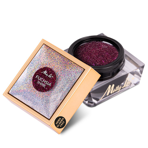 Żel do paznokci Shine on you Fuchsia Shine MollyLac HEMA/Di-HEMA Free 50g