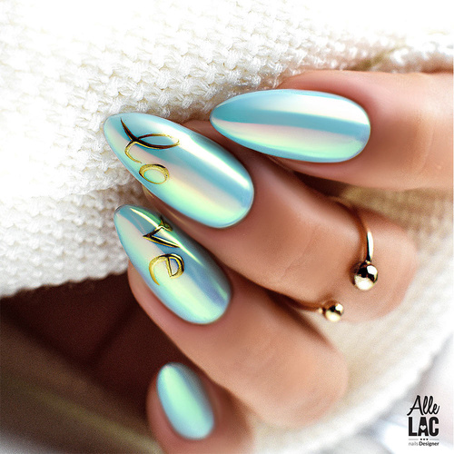 Pyłek do paznokci Aurora Mirror Allepaznokcie Intensive 0,3 g Nr 5