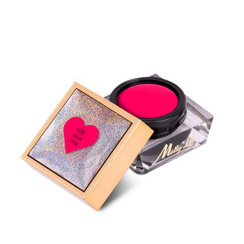 Pasta do zdobień Nail Art ProArt Paste MollyLac Neon Pink HEMA/Di-HEMA Free 5g Nr 9