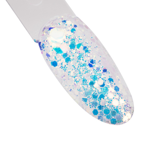 Pyłek do paznokci MollyLac Bling Bling Effect 1 g Nr 08