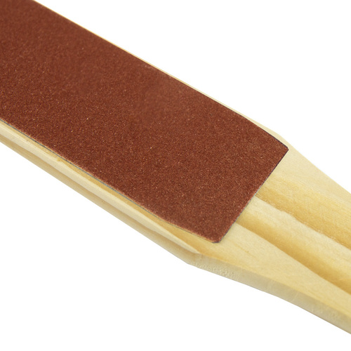 Tarka do pedicure drewniana jasna 120/180