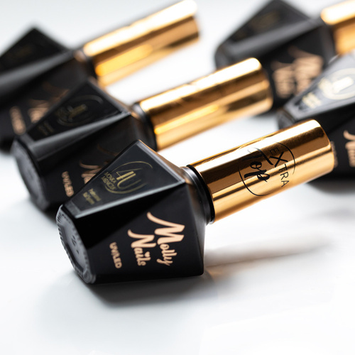 Lśniący elastyczny top bez przemywania top no wipe każda metoda Extra Top Monika Mielniczuk Molly Nails HEMA Free Clear 10g